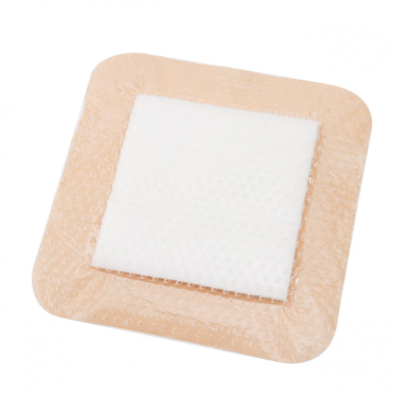 High Quality silicone bordered foam dressing