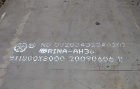 RINA ship building steel plate