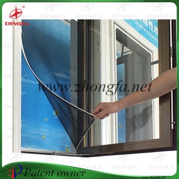 New design green fiberglas windows screens