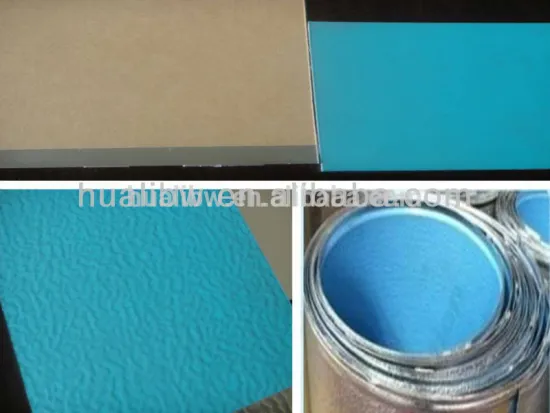 Composite embossing aluminum sheet