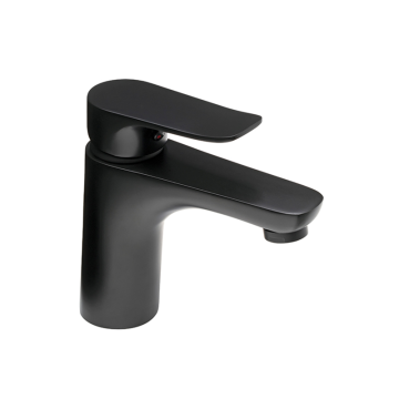 Wholesale Black Brass Single Hole Basin Faucet