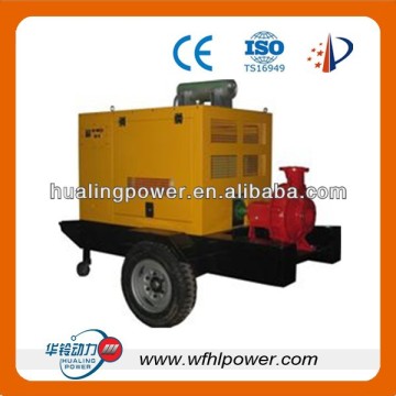 portable diesel engine water pump set
