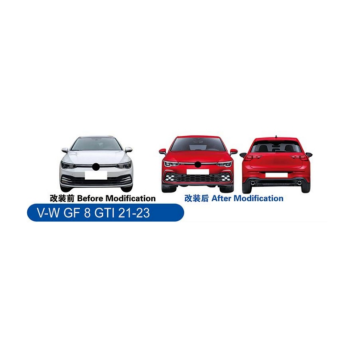 Golf 8 GTI Front Lip Spoiler 21-23