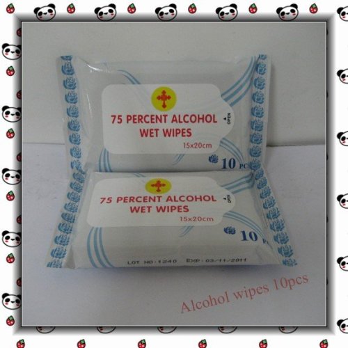 75% Alcohol Antiseptic Wet Wipes Antibacterial