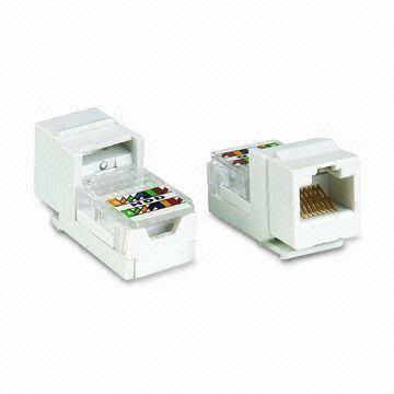 Keystone/CAT5e/CAT6/Modular/RJ45 Jack, with High Reliability and Superior Performance