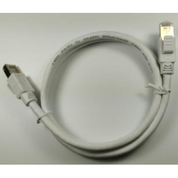 최신 40Gbps Cat8 이더넷 케이블 차폐 26AWG