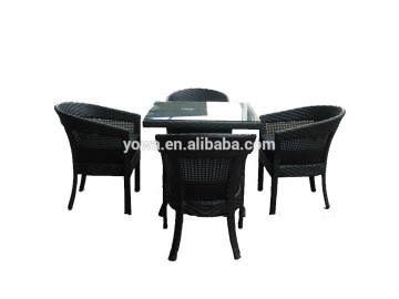 Outdoor rattan bistro set