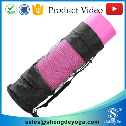 Gold Supply High Quality NBR Yoga Mat With Strap