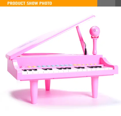 kids playing keyboard piano mini piano toy