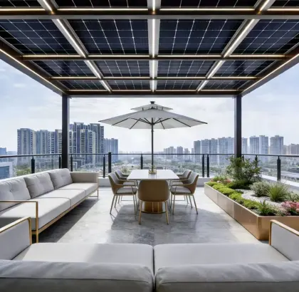 BIPV Sunshade Integration EPC