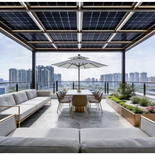 Integración de parasol BIPV EPC