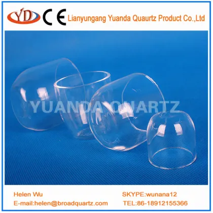 quartz crucible supplier and high temperature quartz crucible