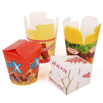 Colorful Takeaway Food Container Set