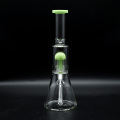 Green filtered Glass Beaker Bong