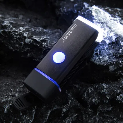 GOLDMORE Smart Light Sense USB Charging Flashlight for Bicycle Headlight Riding Equipment Accessories