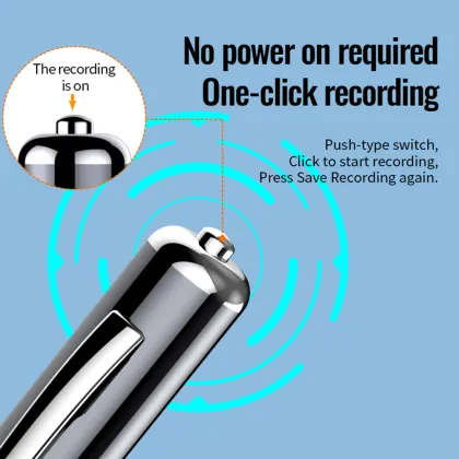 Portable Professional Digital Voice Recorder for Long Interviews