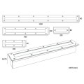 IP67 IP67 molido LED lineal subterráneo LED empotrado