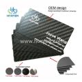 Luxury customized 100% carbon fiber name/visiting/vip card