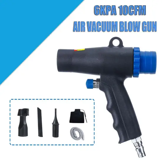 Blowing Vacuum Cleaner 2 In 1 Air Duster Compressor Dual Function Air Vacuum Blow Suction Guns Kit Pneumatic Vacuum Cleaner Tool