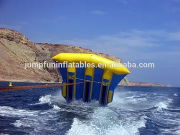 New design 0.9mm PVC inflatable water toys inflatable flying fish towable,inflatable flyfish