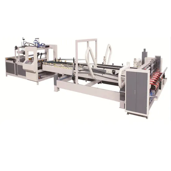 Automatic Folding Gluing Machine | Carton Folding and Gluing Machine | Mini Fold and Glue Solution