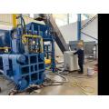 Briquetting Steel Metal Chips Horizontal Press Machine