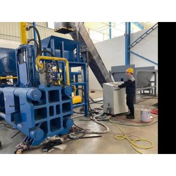 4ton/h Horizontal Hydraulic Steel Metal Briquetting Press