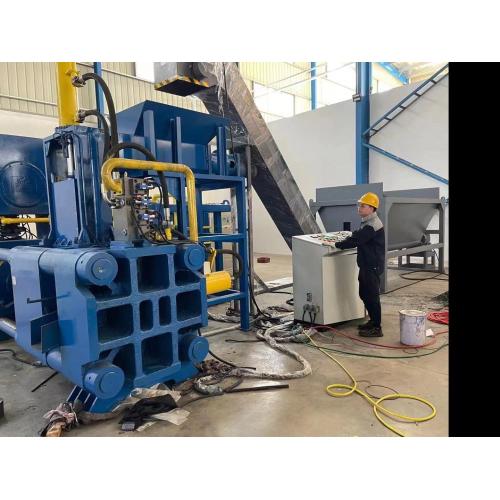 4ton/h Horizontal Hydraulic Steel Metal Briquetting Press