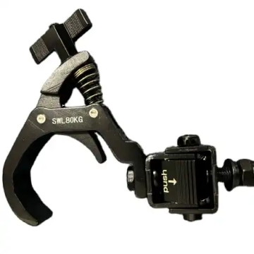 High Quality Stage Light Folding Hook Lighting Clamps with Safety Fuse for Factory Offers