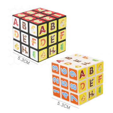 2024 Dollartoys Promotion: Magic Cube ABC Puzzle pour les petits enfants