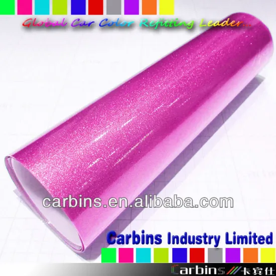 Glossy diamond car vinyl wrap film High end product.