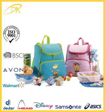 Outdoor travel backpack cooler bag, school picnic frozen backpack