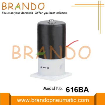 PTFE Body Anti Corrosive Solenoid Valve 1/8'' 1/4''