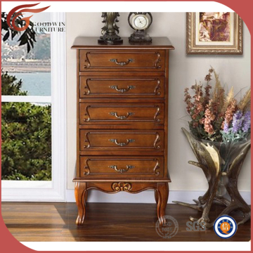 American country style 5-drawer chest, chest of 5 drawers A74