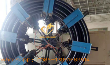 plastic pe drip irrigation pipe winder