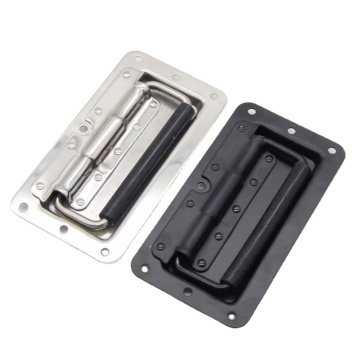LS504-3 Industrial Distribution Cabinet Spring Handle - Black