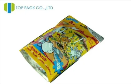 Resealable Zip Lock Stand Up Pouches , Gravure Printed Custom Zip Pouch Bags