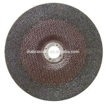 abrasive depressed center grinding wheels,180X6X22.23MM,70M/S, 2.5nets