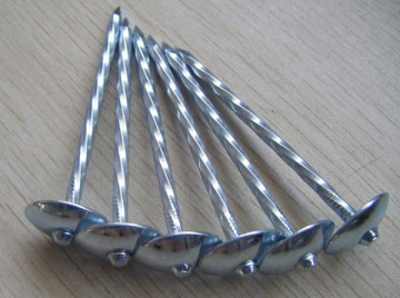Roofing Nails With Umbrella Head For Construction