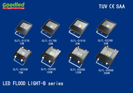 Energy Saving 200w Outdoor Led Flood Light , 380lux Flood Light