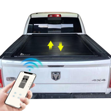 Zolionwil Retractable Hard Tonneau Cover for Dodge Ram Pickup - Electric, Waterproof
