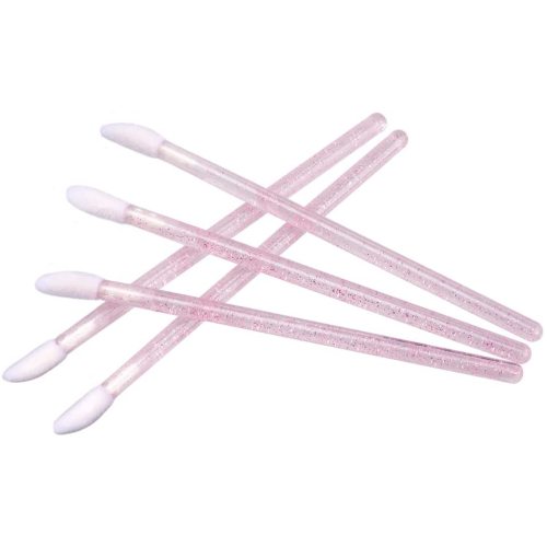 100PCS Glitter Crystal Lip Brush