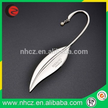 2016 hot sale high quality gift use metal bookmarks