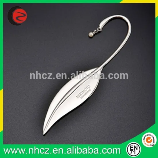 2016 hot sale high quality gift use metal bookmarks