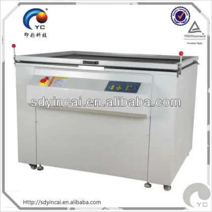 Hot selling supplementary lighting semiautomaitc screen printing exposure machine with great price