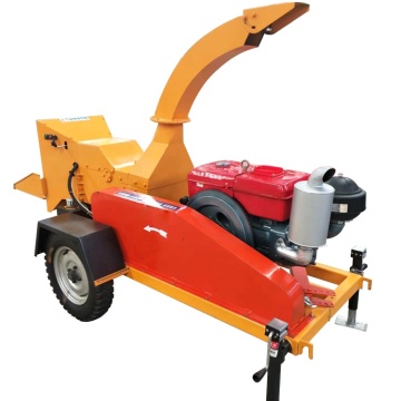 Hot Selling Diesel-Driven Wood Crushers: Efficient Garden Shredders and Wood Chipper Machines