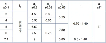 UT Unthreaded studs Weld pins,Non-threaded weld stud,Unthreaded capacitor discharge welding pins, type UT