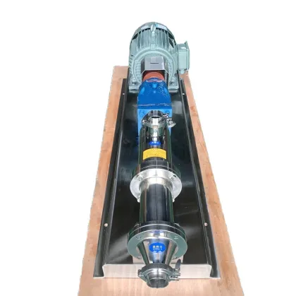 Open Inlet Stainless Steel Mono Screw Pump