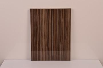 High Gloss UV Board - Wood Grain MDF