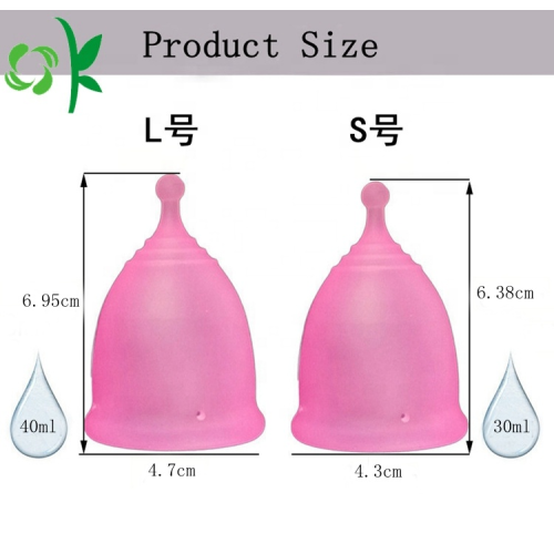 Экологичные женские многоразовые силиконовые менструальные чашки